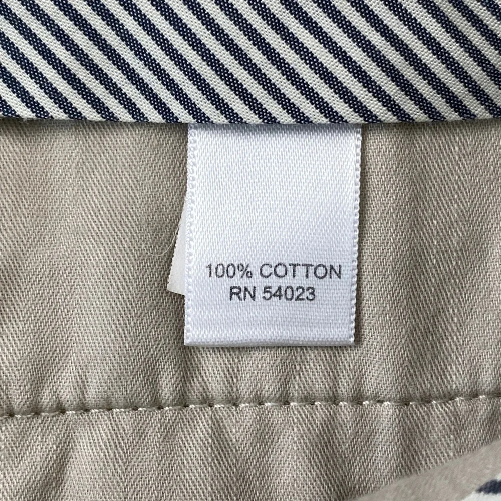 Banana Republic Chinos Mens 31x34 Khaki Tan Dawson Chino Straight Leg Cotton